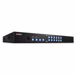 Lindy 4 Port HDMI Processor Switch with PiP, HDMI, Black, 1080i, 1080p, 480p, 576i, 576p, 720p, 6.75 Gbit/s, 225 MHz, IR