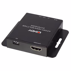 Lindy 70m Cat.6 4 Port HDMI 4K30 and IR Splitter Extender with Loop Out - Additional view 4