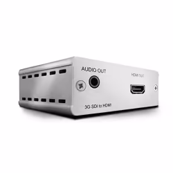 Lindy 3G SDI to HDMI Converter/Extender, Silver, 1920 x 1080 pixels, 1080i, 1080p, 480i, 576i, 720p, HDMI, 3G SDI