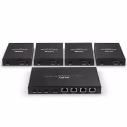 Lindy 70m Cat.6 4 Port HDMI 4K60 Splitter Extender - Additional view 4