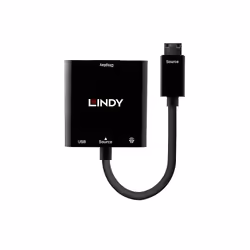 Lindy Mini HDMI C to VGA & Audio Converter