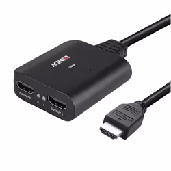 Lindy 2 Port HDMI 4K60 Splitter Cable - Additional view 4