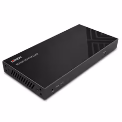 Lindy SDVoE Controller, 3840 x 2160 pixels, AV repeater, 100 m, Wired, Black