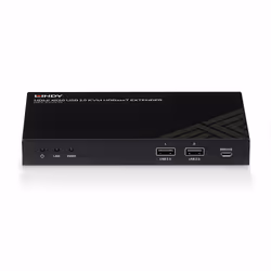 Lindy 150m Cat.6 HDMI 4K60, IR, RS-232 & Audio HDBaseT KVM Extender, Receiver - Additional view 5
