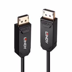 Lindy 50m Fibre Optic Hybrid DP 2.0 UBHR10 Cable - Additional view 4