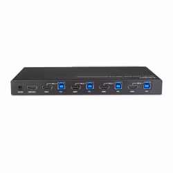 Lindy 4 Port HDMI 4K60, USB 3.0 and Audio KVM Switch - Additional view 4