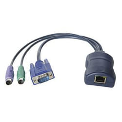 Lindy MC5 Computer Access Modul PS/2 & VGA KVM cable Blue 0.2 m