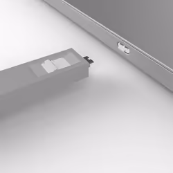 Lindy USB Type C Port Blocker Key - Pack of 4 Blockers, White - Additional view 4