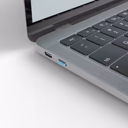 Lindy USB Type C Port Blocker Key - Pack of 4 Blockers, Blue - Additional view 5