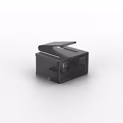 Lindy 20 x RJ-45 Port Blockers (without key), Black