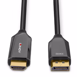 Lindy 1m Active DisplayPort 1.4 to HDMI 8K60 Cable - Additional view 5