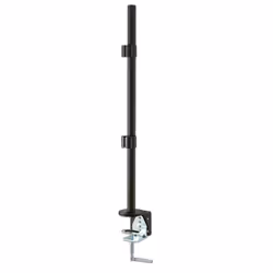 Lindy 700mm Pole with Desk Clamp, Black, Pole clamp, Black, 700 mm, 1 pc(s)