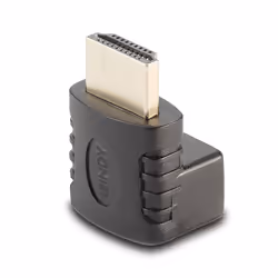 Lindy HDMI Female to HDMI Male 90 Degree Right Angle Adapter - Down - Additional view 4