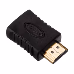 Lindy HDMI CEC Less Adapter, Female to Male, HDMI Type A, HDMI Type A, Black