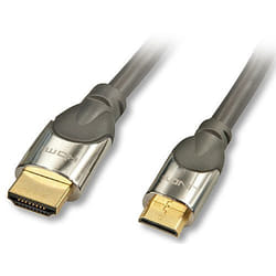 Lindy 0.5m CROMO High Speed HDMI to Mini HDMI Cable with Ethernet