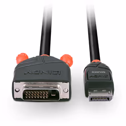 Lindy 5m DisplayPort to DVI Cable - Additional view 4