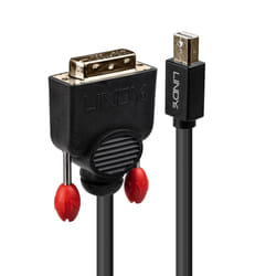 Lindy 5m Mini DisplayPort to DVI Cable, Black