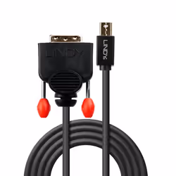 Lindy 5m Mini DisplayPort to DVI Cable, Black