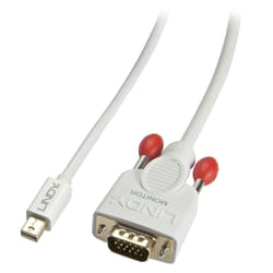 Lindy 5m Mini DisplayPort to VGA Cable, White