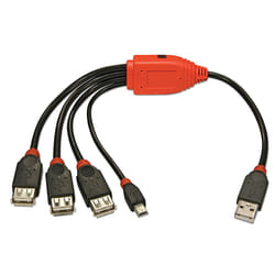 Lindy USB Cable Hub 4 Port