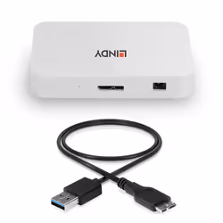 Lindy USB 3.0 Hub Basic 4 Port - Additional view 4