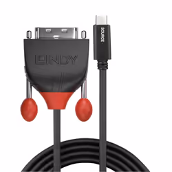 Lindy 1m USB Type C to DVI Adapter Cable