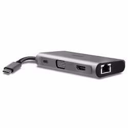 Lindy DST-Mini Plus, USB-C Laptop Mini Docking Station with 4K HDMI, VGA Support and 100W Pass-Through Charging - Additional view 4