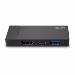 Lindy DST-Micro, USB-C Laptop Micro Docking Station with 4K Support and 100W Pass-Through Charging - Additional view 6