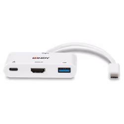 Lindy USB 3.2 Type C to HDMI Converter with USB Type A Port and Power Delivery - Additional view 4