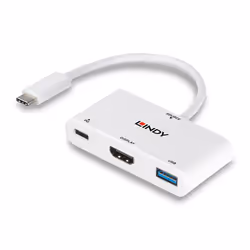 Lindy USB 3.2 Type C to HDMI Converter with USB Type A Port and Power Delivery - Additional view 5