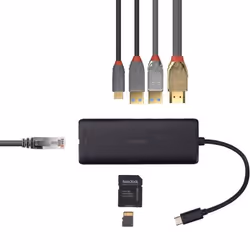 Lindy DST-Mini USB-C Laptop Mini Docking Station with 4K Support and 100W Pass-Through Charging - Additional view 5