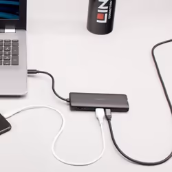 Lindy DST-Mini USB-C Laptop Mini Docking Station with 4K Support and 100W Pass-Through Charging - Additional view 6