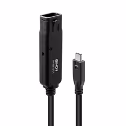 Lindy 43405, 5 m, USB C, USB C, USB 3.2 Gen 2 (3.1 Gen 2), 10 Gbit/s, Black