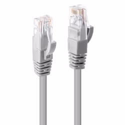 Lindy 30m Cat.6 U/UTP Cable, Grey, 30 m, Cat6, U/UTP (UTP), RJ-45, RJ-45, Grey