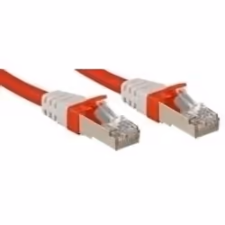 Lindy Cat.6 (A) SSTP / S/FTP PIMF Premium 10.0m, 10 m, RJ-45, RJ-45, Red