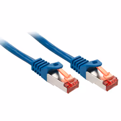 Lindy Cat.6 S/FTP 10m, 10 m, Cat6, S/FTP (S-STP), RJ-45, RJ-45, Blue