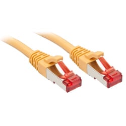 Lindy Cat.6 S/FTP 30m networking cable Yellow Cat6 S/FTP (S-STP)