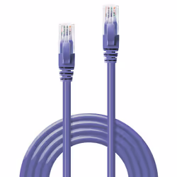Lindy 0.5m Cat.6 U/UTP Network Cable, Purple - Additional view 2