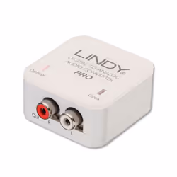 Lindy SPDIF Digital to Analogue Converter Pro, PCM911+PCM5101, 5 V, 46 mm, 46 mm, 24 mm, 0 - 40 °C