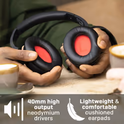 Lindy BNX-60 Wireless Active Noise Cancelling Headphones with aptX, Matt Black - Additional view 5