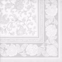 Papstar 11682, White, Tissue paper, Pattern, 54 g/m², 400 mm, 400 mm