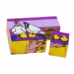 Eichhorn 4003046054811 puzzle Block puzzle 6 pc(s) Animals