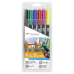 Tombow ABT Dual Brush Pen Set felt pen Multicolour 6 pc(s)