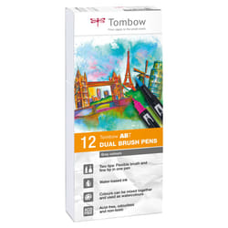 Tombow ABT Dual Brush Pen Set felt pen Grey 12 pc(s)