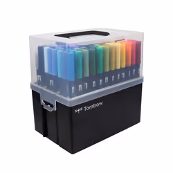 Tombow ABT-108C marker 107 pc(s) Brush/Fine tip Multicolour