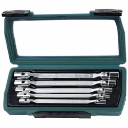 Brüder Mannesmann Double-ended Swivel Spanner Wrench Set 5 pcs Garage 19821
