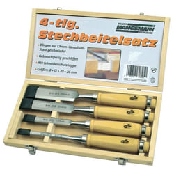 vidaXL BrÃ¢ÂÂÃÂºder Mannesmann 4 Piece Firmer Chisel Set 66104
