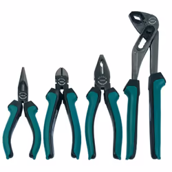 Brüder Mannesmann Four Piece Pliers Set Steel 10997