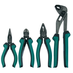 BrÃ¼der Mannesmann Four Piece Pliers Set Steel 10997