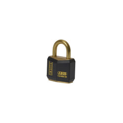 ABUS T84MB20C T84MB/20 20mm Black Rustproof Padlock Carded